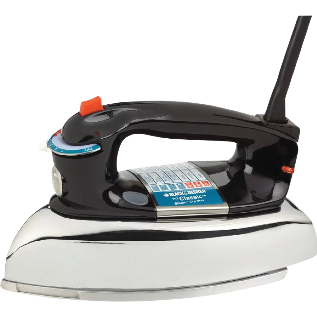 Next-Generation BLACK DECKER Classic Steam Iron Professional