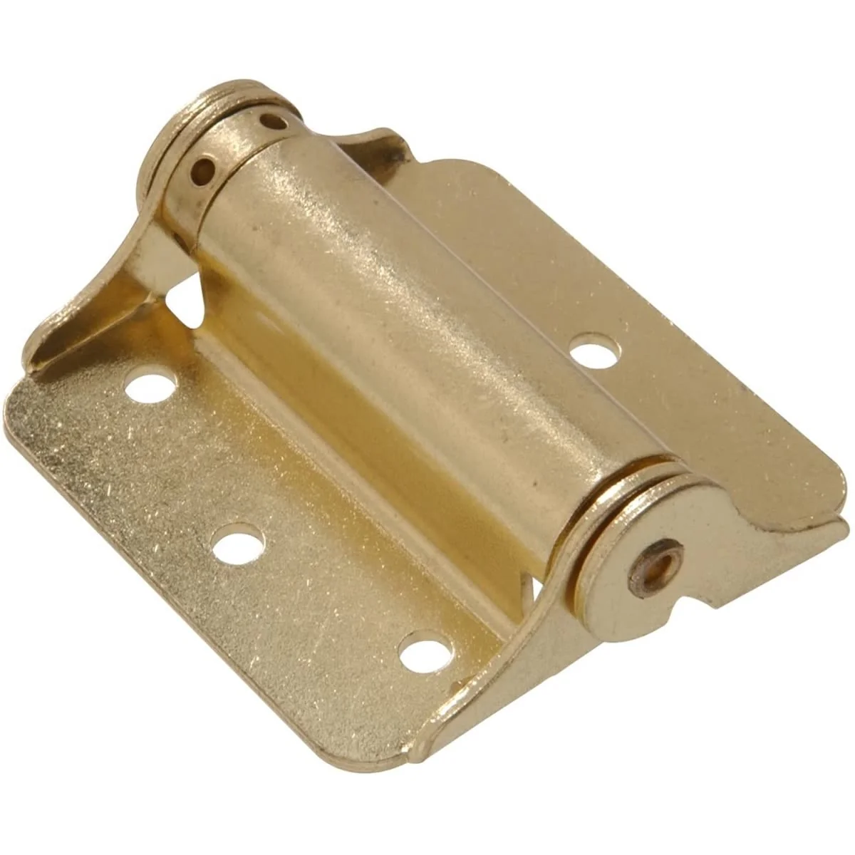 Genuine Hillman 3 in. Heavy Duty Spring Hinge - Adjustable - Brass Finish Innovative