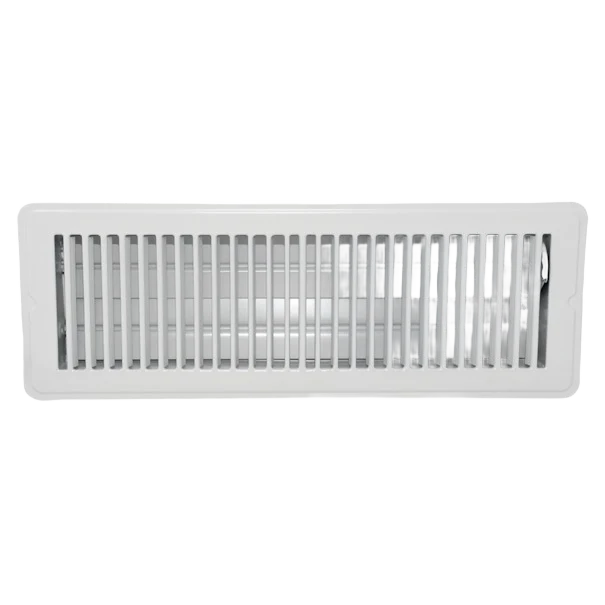 Comfortable Famous Supply Breeze33 White Floor Vent 4 x 14 in. Smooth