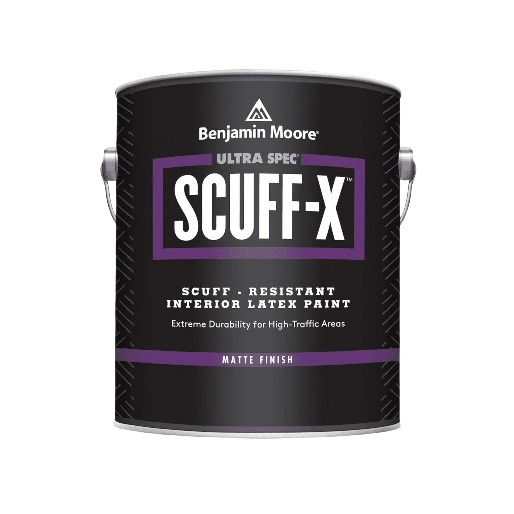 Organic Benjamin Moore Ultra Spec Matte White Scuff Resistant Latex Paint 1 Gallon Proven