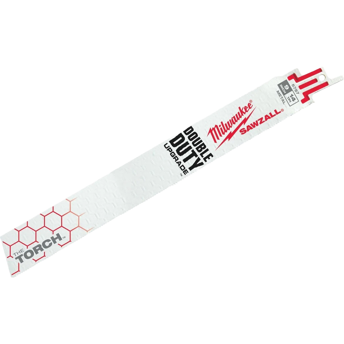 Detailed Milwaukee SAWZALL® TORCH™ 9 14-TPI Blades 5-Pack Selected