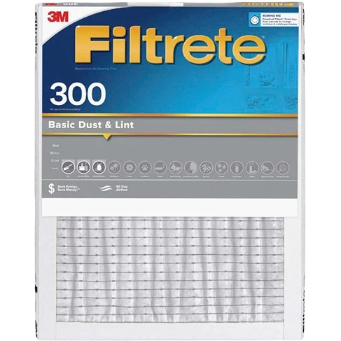 Exclusive Filtretre Basic Dust and Lint 300 MPR Furnace Filter 16 in. x 20 in. x 1 in. Healthy