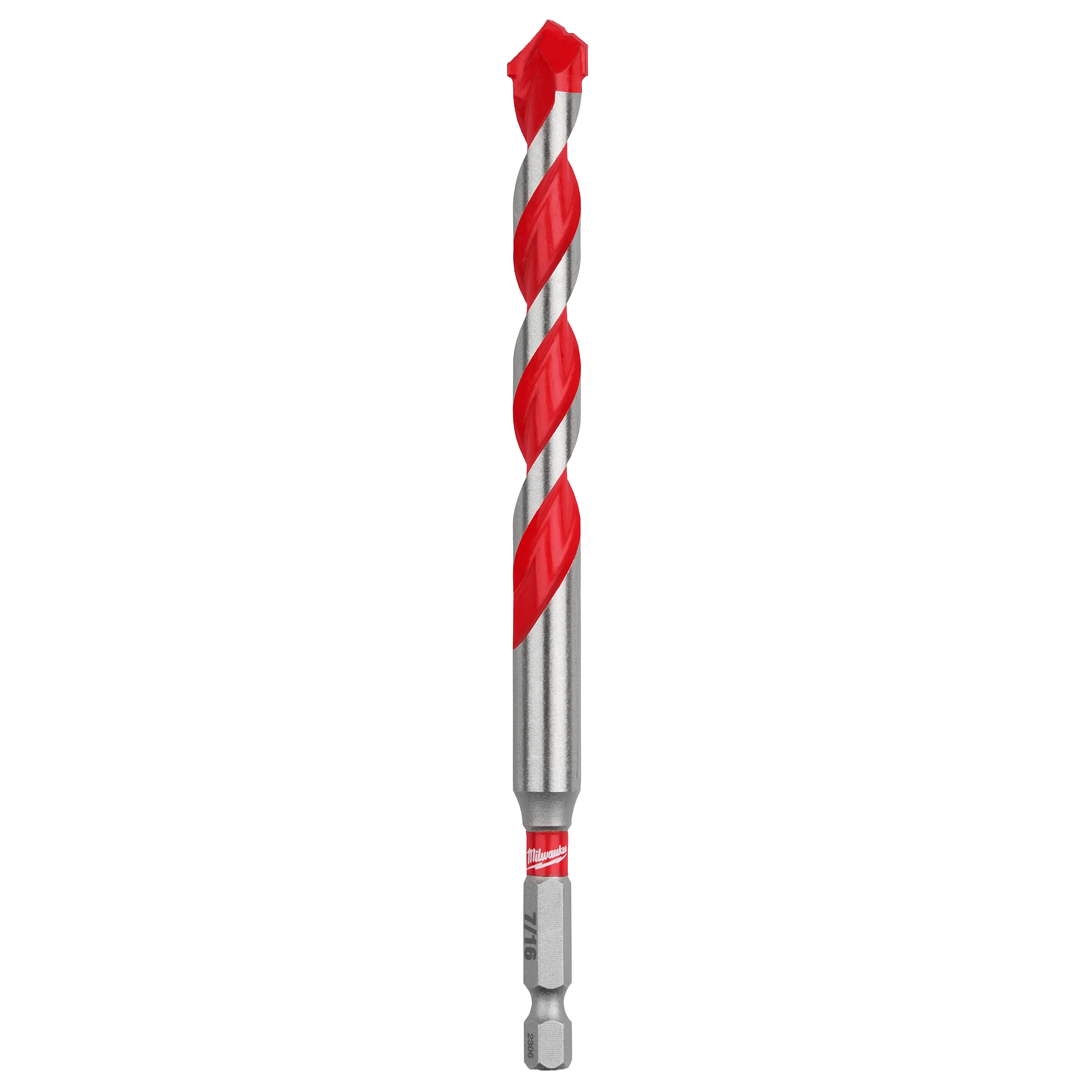 Healthy Milwaukee SHOCKWAVE™ 7 16 x 6 Carbide-Tipped Hammer Drill Bit Safe
