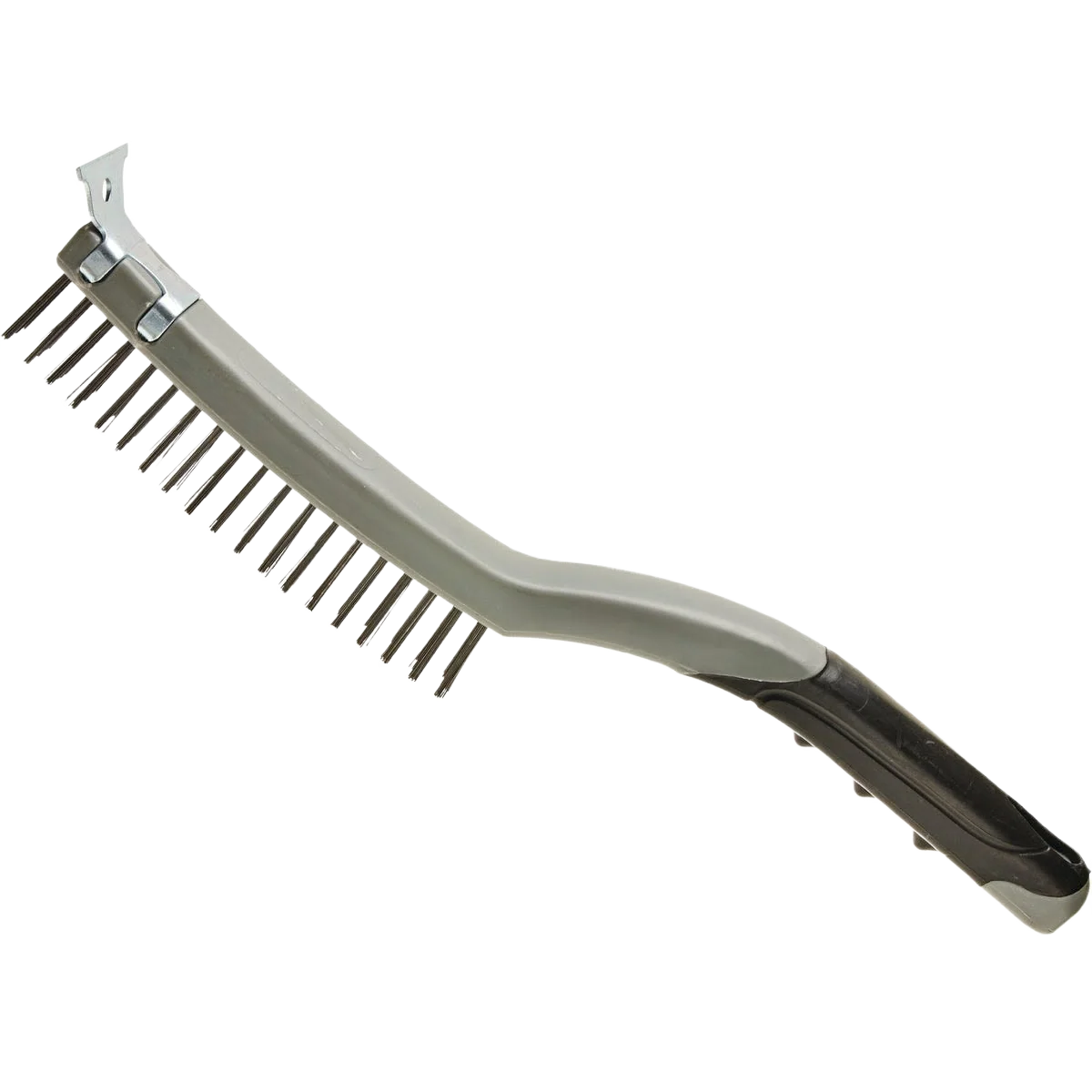 Trendy Hyde Stiff Wire Long Handled Stripping Brush with Scraper Fashionable