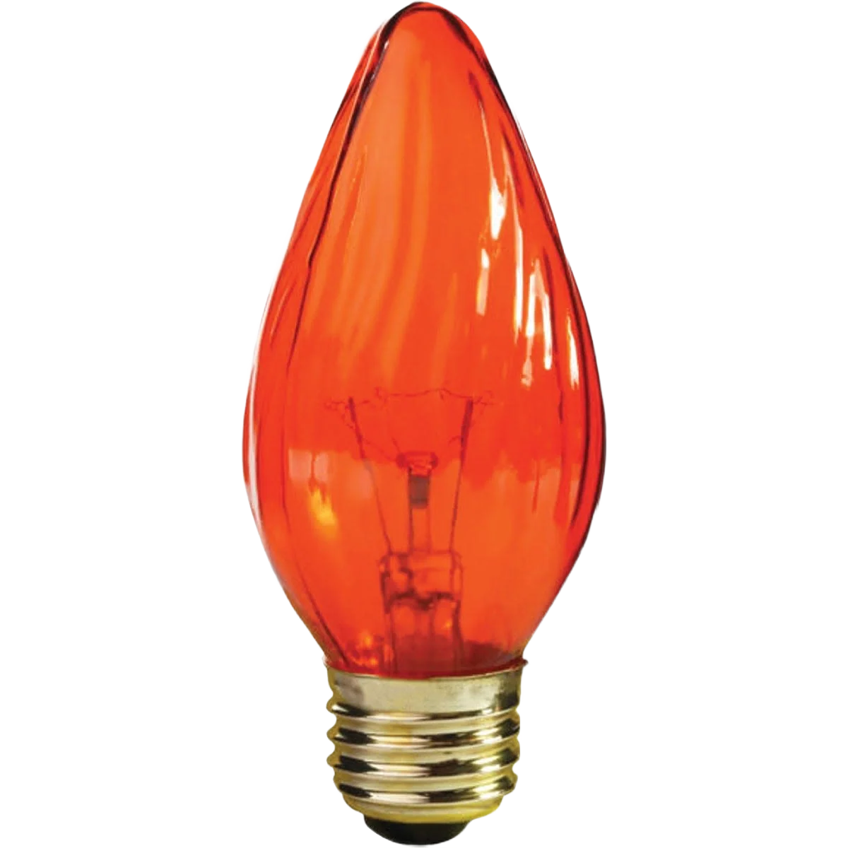 Next-Generation Satco 25 Watt F15 Amber Incandescent Decorative Light Bulb Responsible