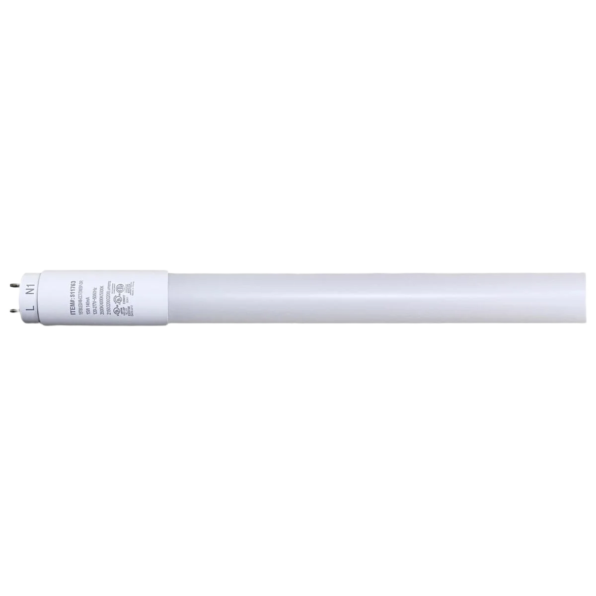 Fine Satco 15 Watt T8 LED CCT Selectable Medium Bi-Pin Tube Light Bulb Trusted