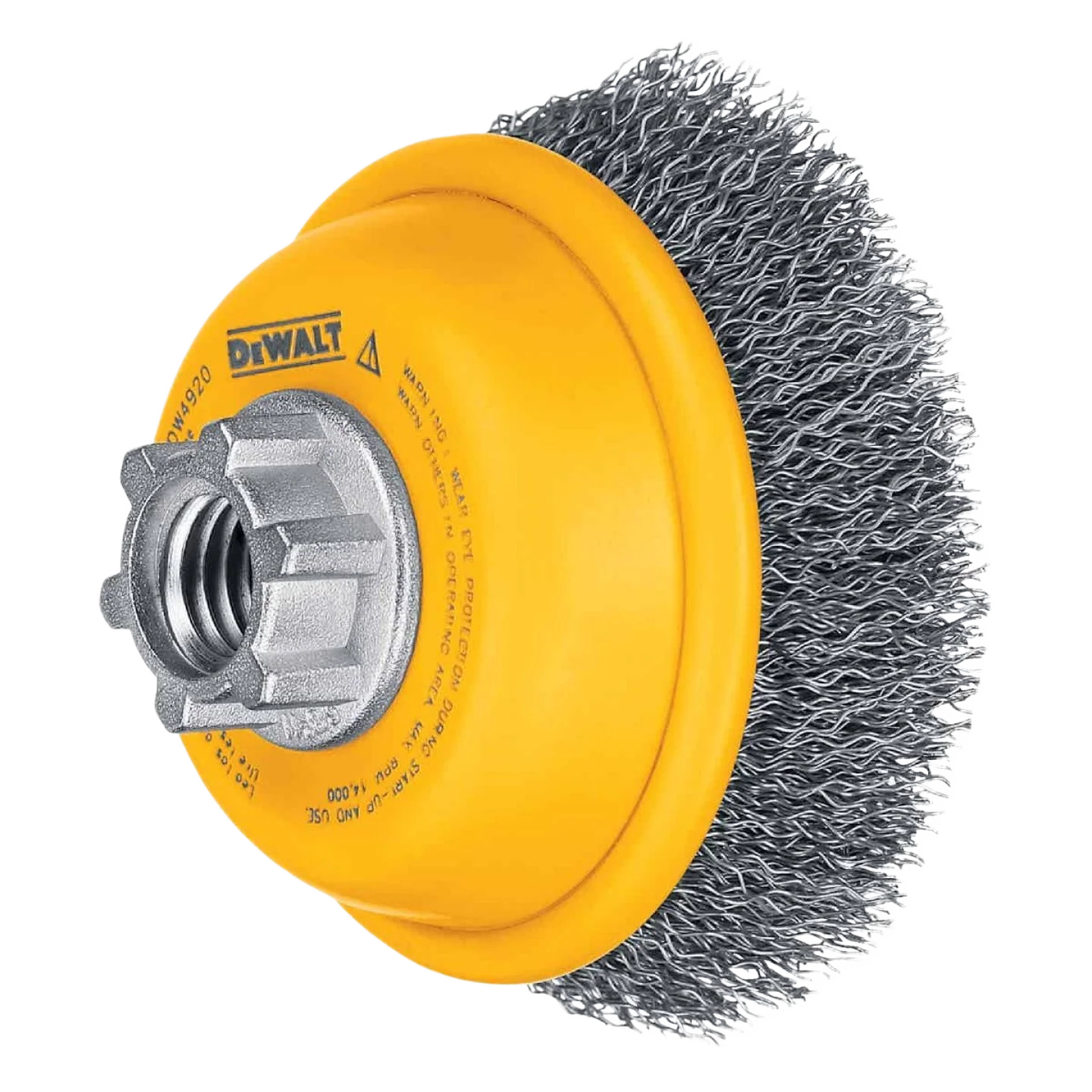 Certified DEWALT 3 . x 5 8 11 Hp .020 Carbon Crimp Wire Cup Brush Responsible