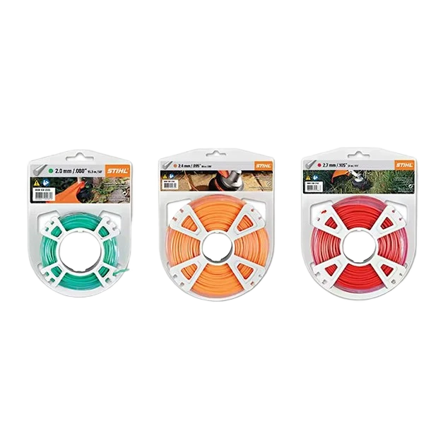 Authentic STIHL 50' L x 0.080 Dia. Premium Green Round Line Carefully Designed