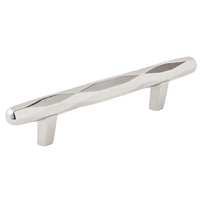 Eco-Friendly Amerock St. Vincent 3 Center-to-Center Polished Nickel Cabinet Pull Stylish