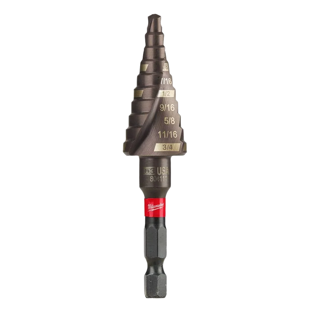 Fashionable Milwaukee SHOCKWAVE™ Impact Duty™ 3 16 - 3 4 Step Drill Bit Organic