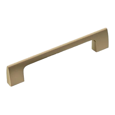 Fine Crafted Amerock Riva 5-1 16 Center-to-Center Golden Champagne Cabinet Pull Pure