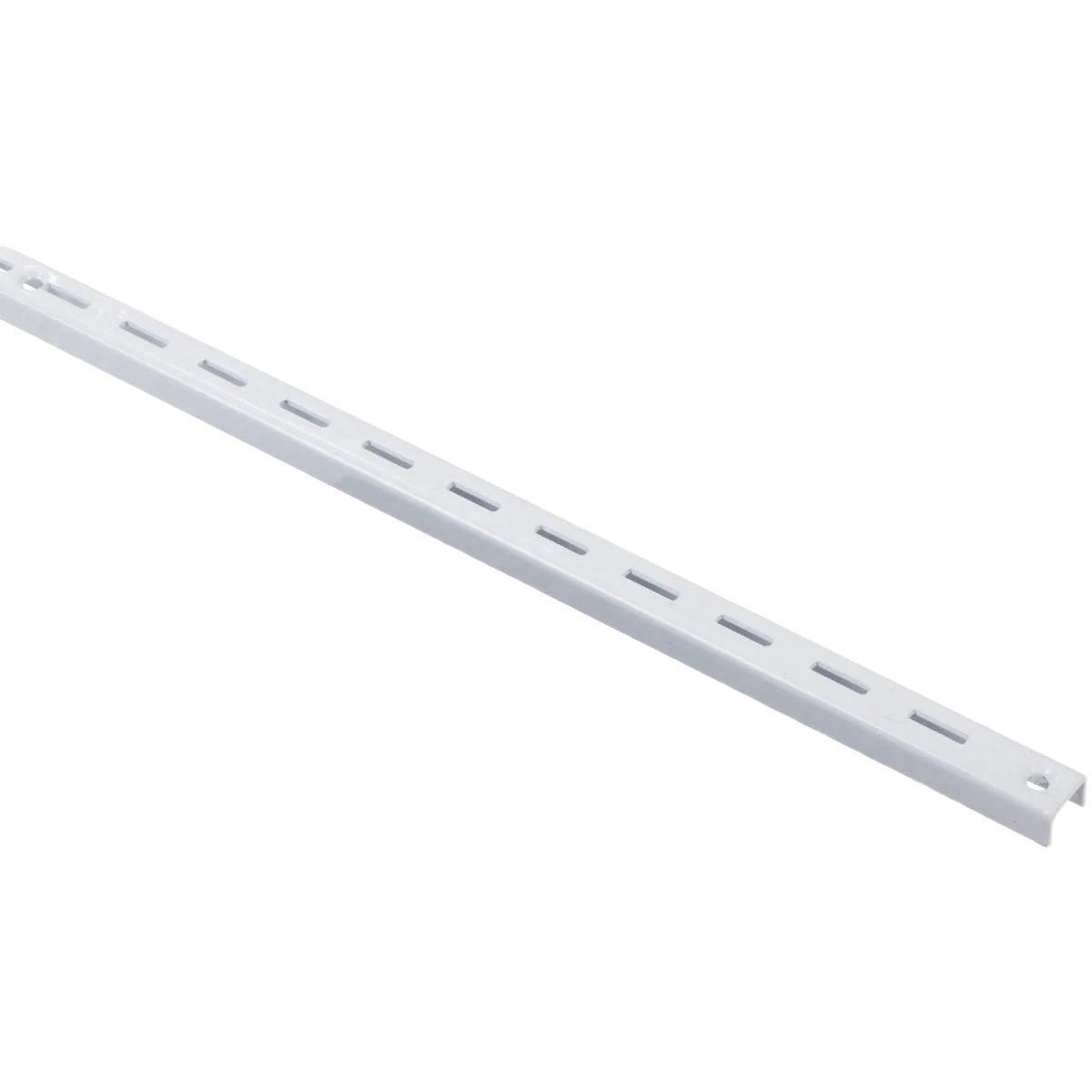 Clean Knape Vogt 80 Series 48 In. White Steel Adjustable Shelf Standard User-Friendly