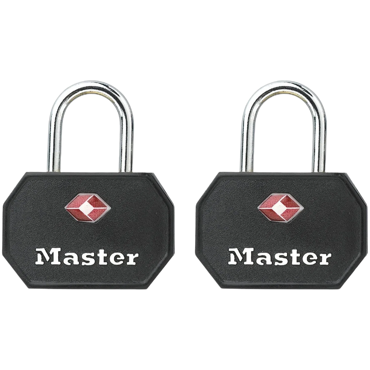 Fashionable Master Lock 1-1 4 W. Keyed Luggage Lock TSA-Accepted 2-Pack Trusted