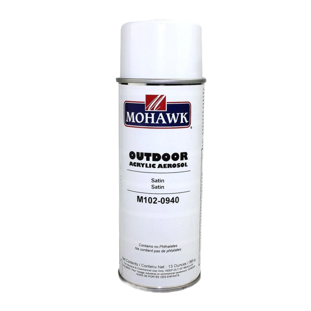 Smooth Mohawk Satin Outdoor Acrylic Aerosol 13 oz Carefully Designed