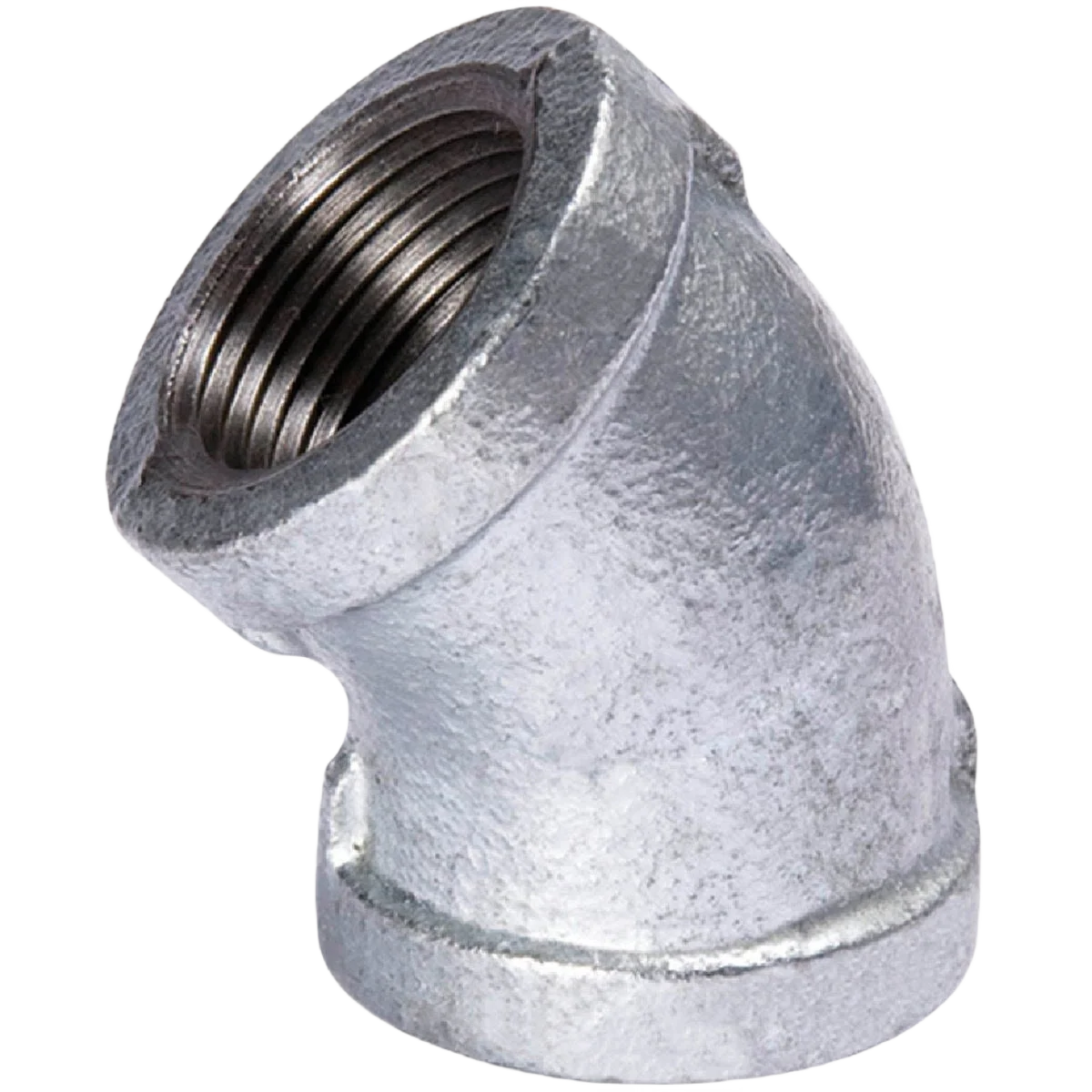 Soft Southland 1-1 2 In. 45 Deg. Galvanized Iron Elbow Excellent