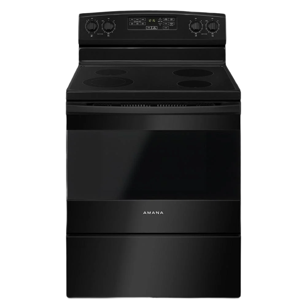 Next-Generation 30-inch Amana® Electric Range with Extra-Large Oven Window Consistent