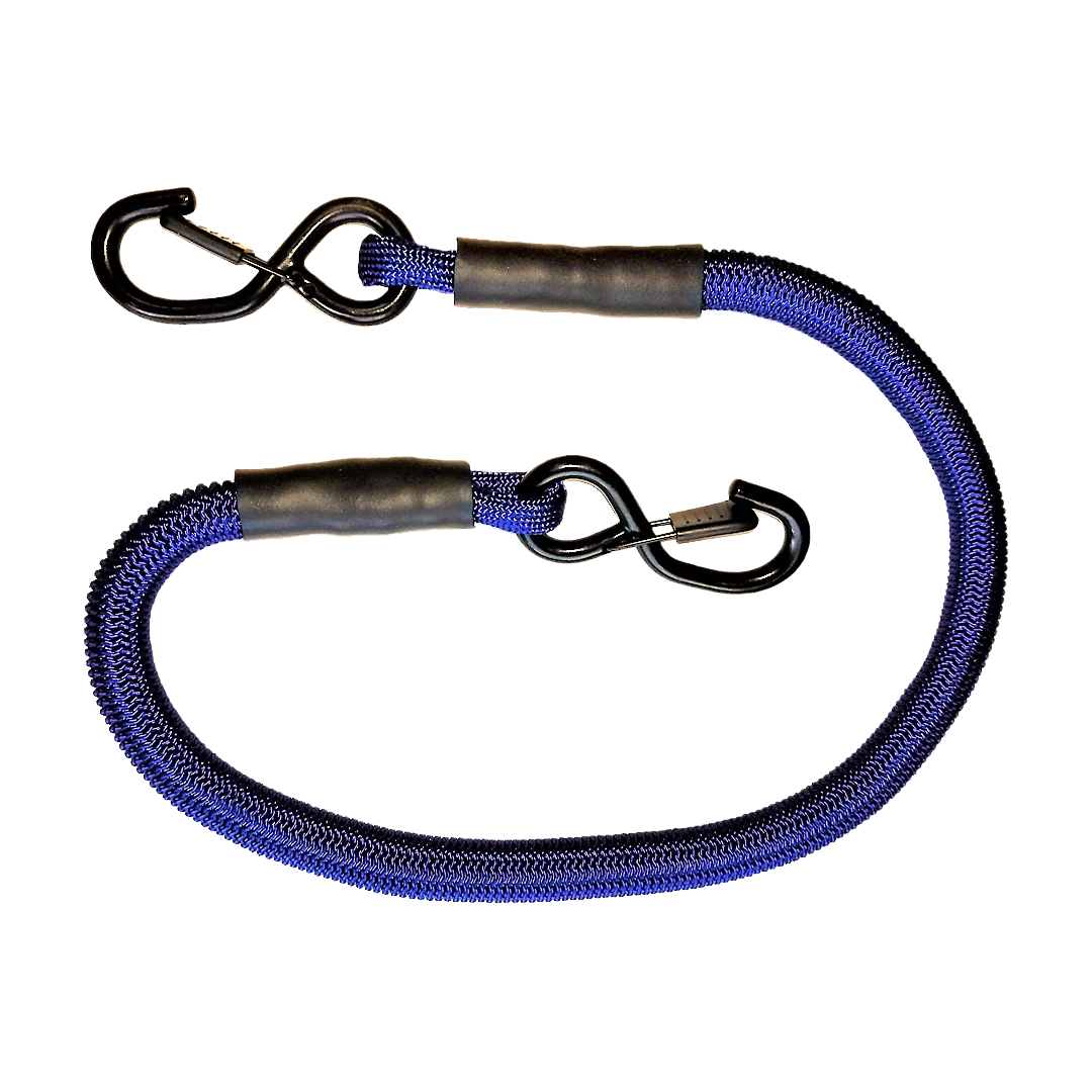 Reusable SuperBungee Blue 24 in. Pro-Grade Cord Safe