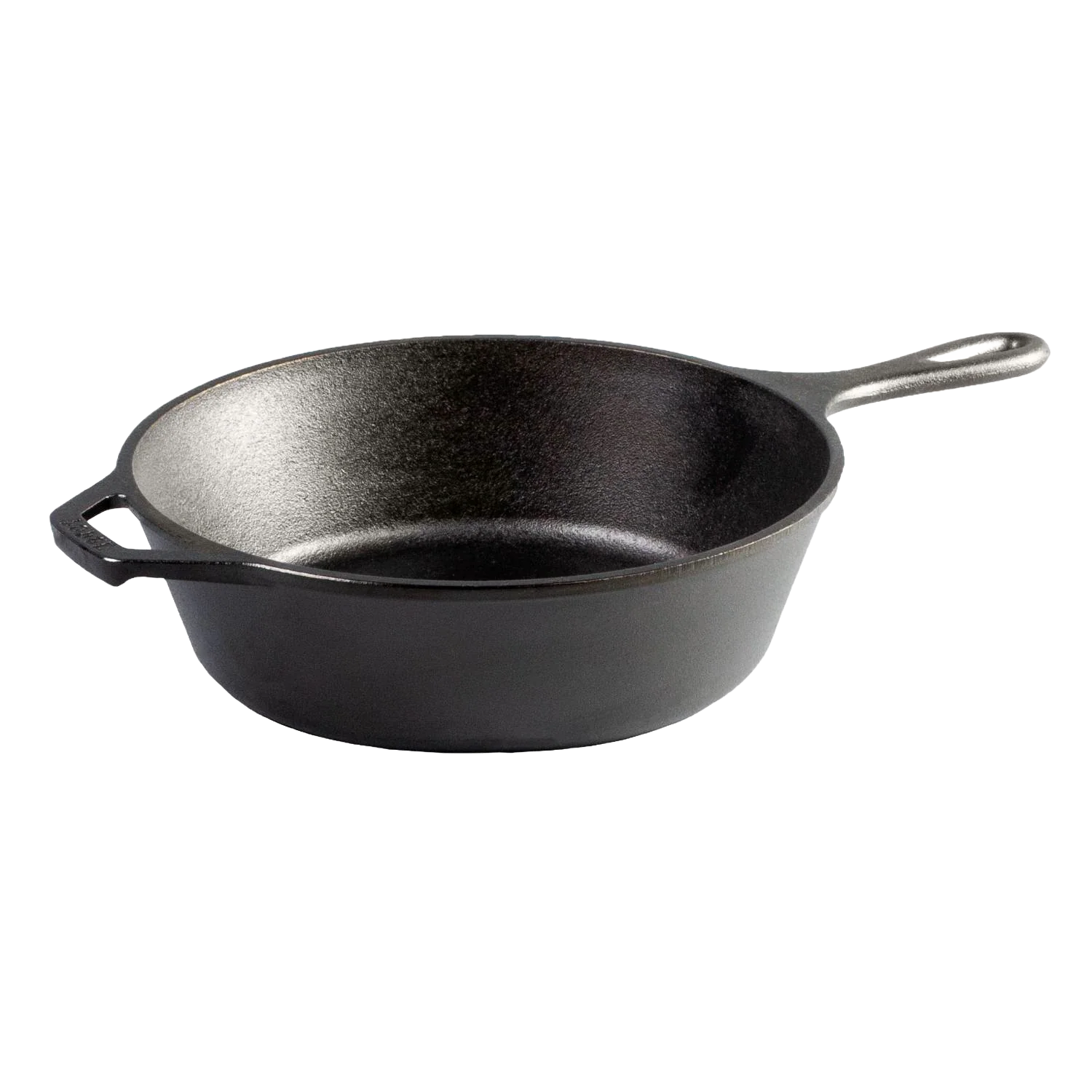 Practical Lodge Cast Iron Deep Skillet Professional