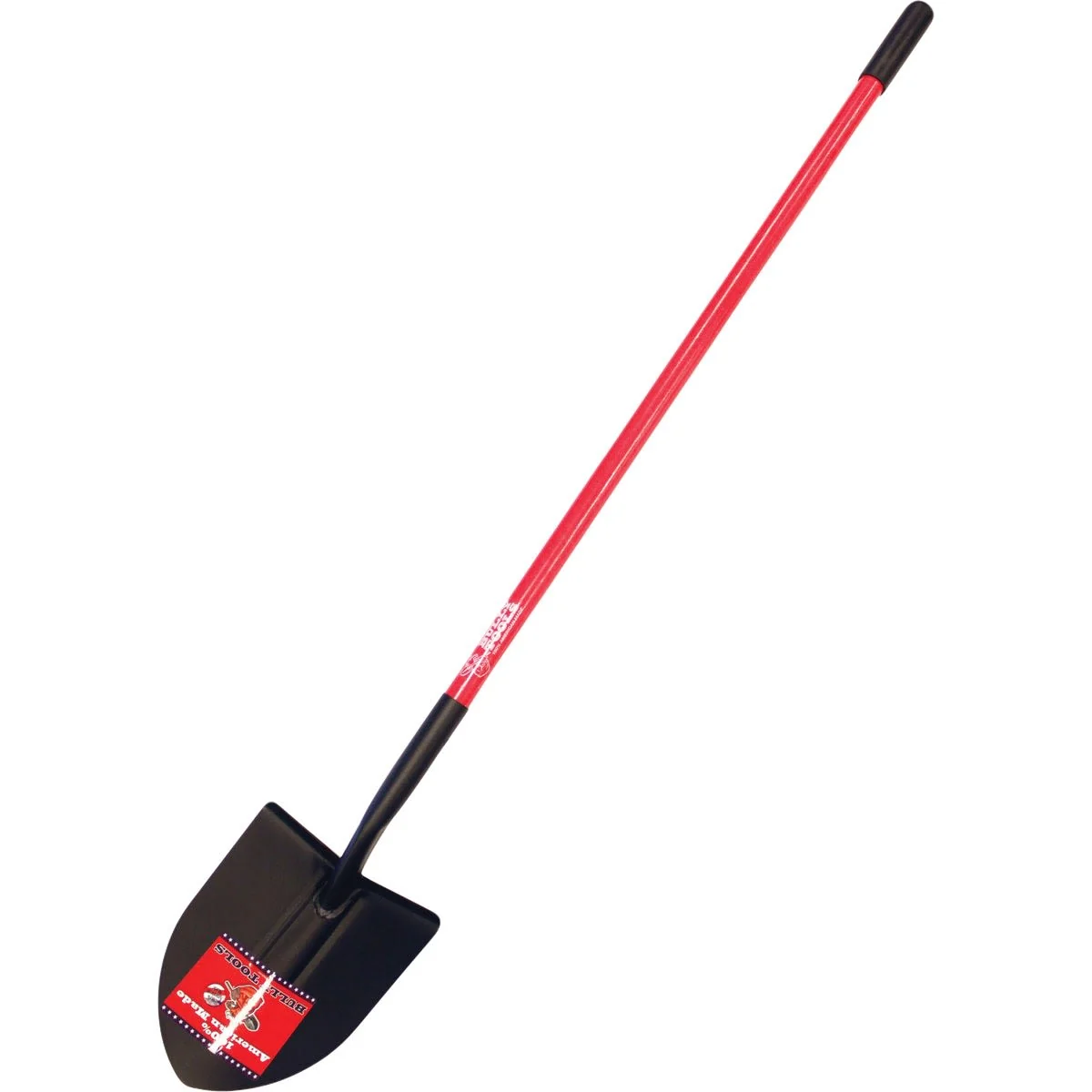 Reliable Bully Tools 14 Gauge Round Point Shovel 46 in. Pure