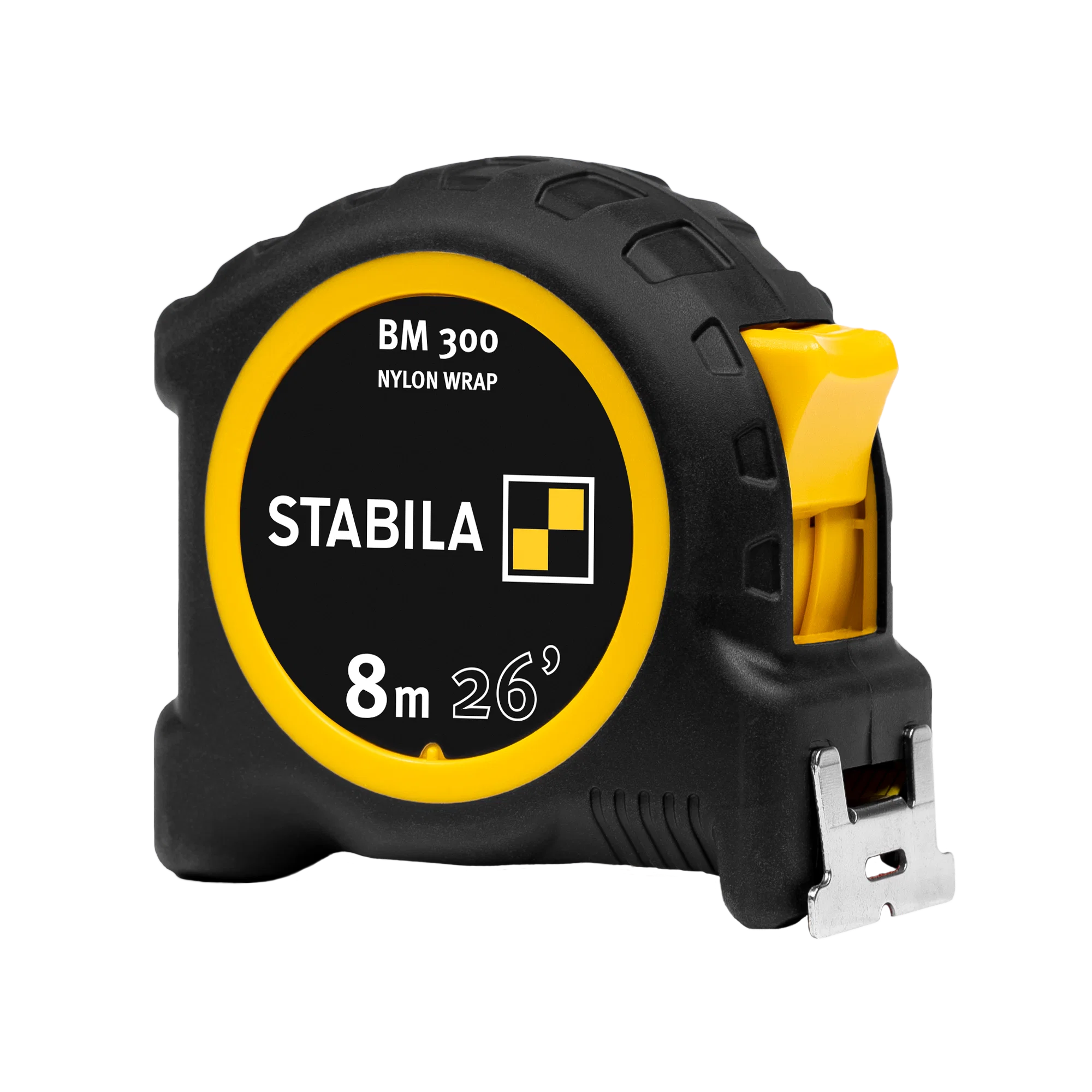 Proven Stabila 26' BM 300 cm inch Scale Pocket Measuring Tape Fine Crafted