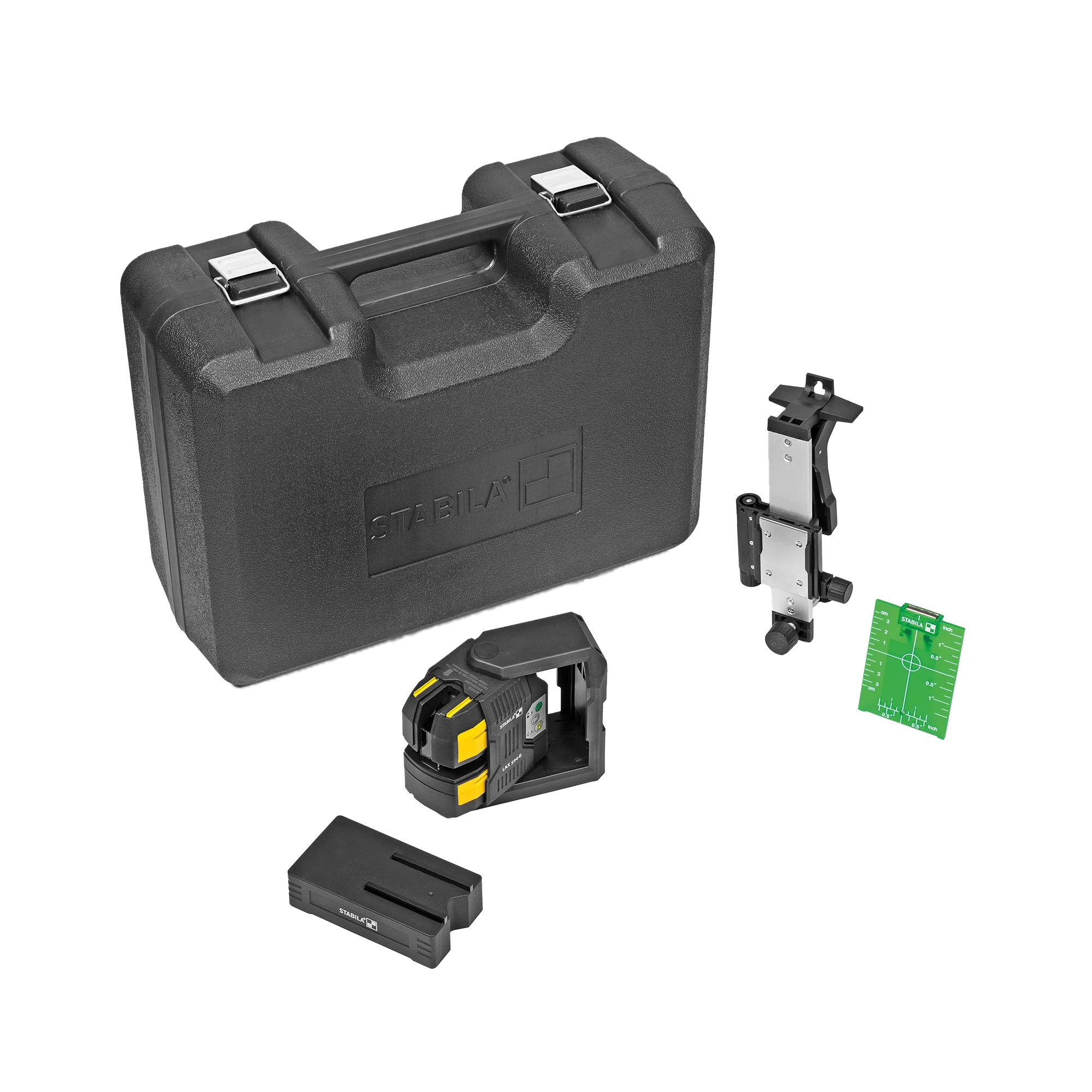 Versatile Stabila LAX 500 G Cross-line Plumb Laser 12 V System Fashionable
