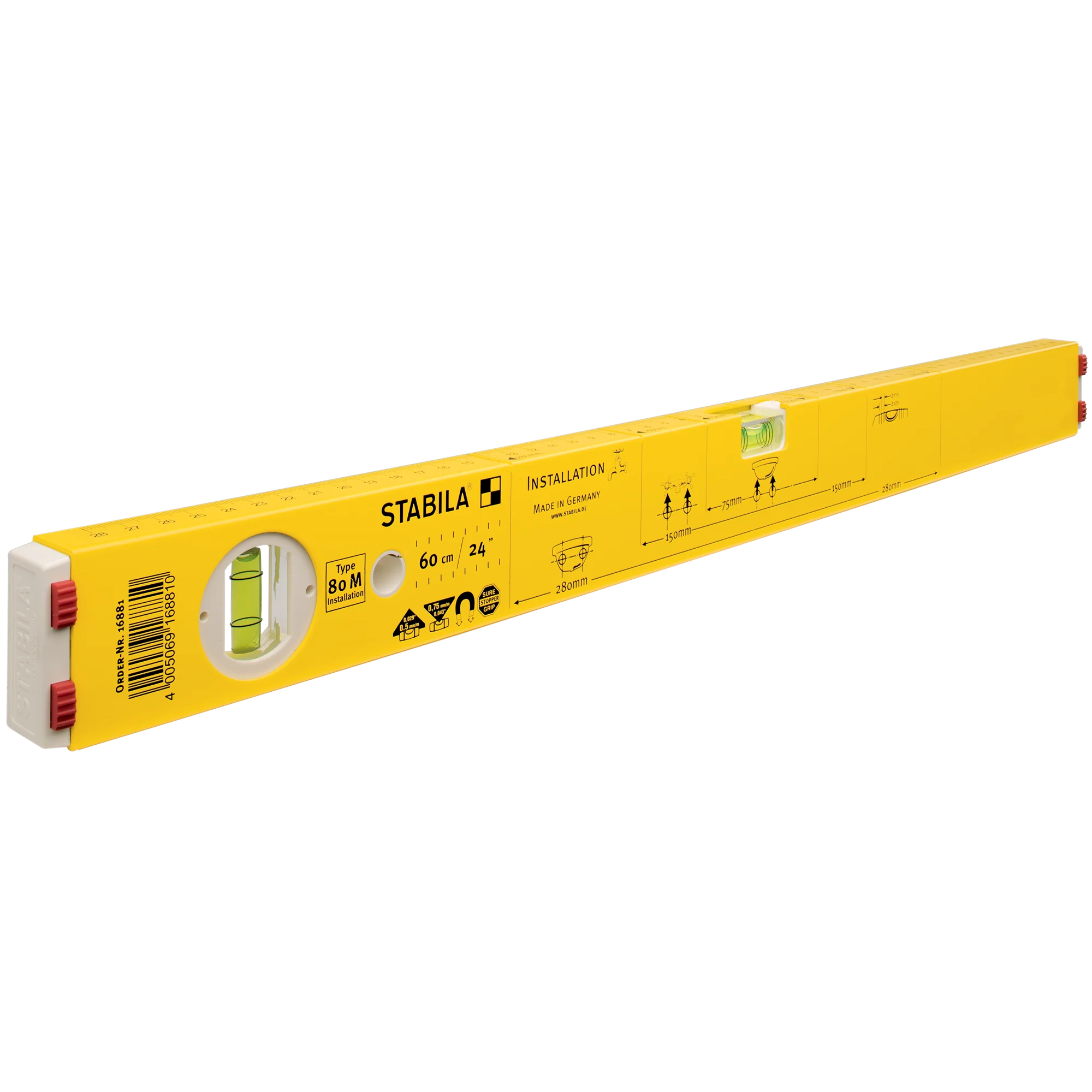 Smart Stabila 24 Type 80A-2 Measuring Stick Level Fine Crafted