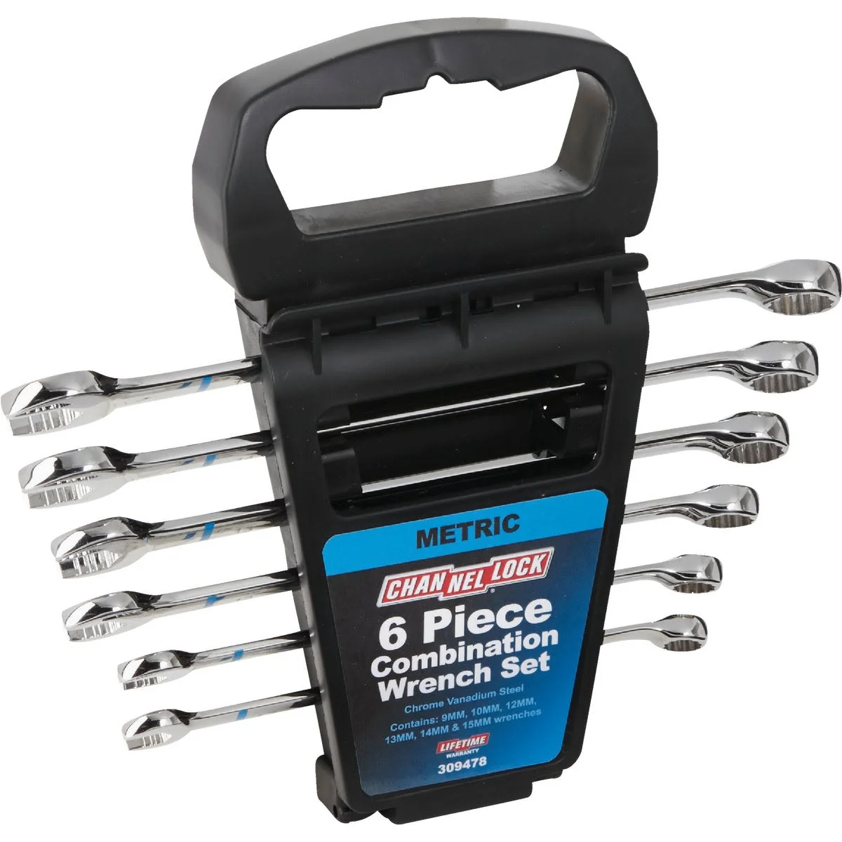 High-Quality Channellock Metric Combination Wrench Set 6-Piece Specialty