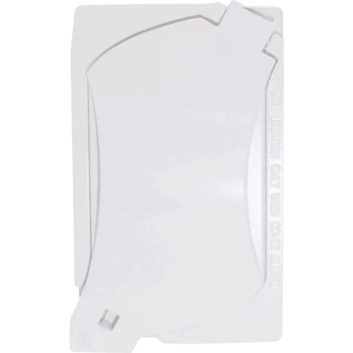 Easy-to-Use Southwire 6-In-1 Single Gang White Vertical Horizontal Multi-Use Weatherproof Cover Optimized