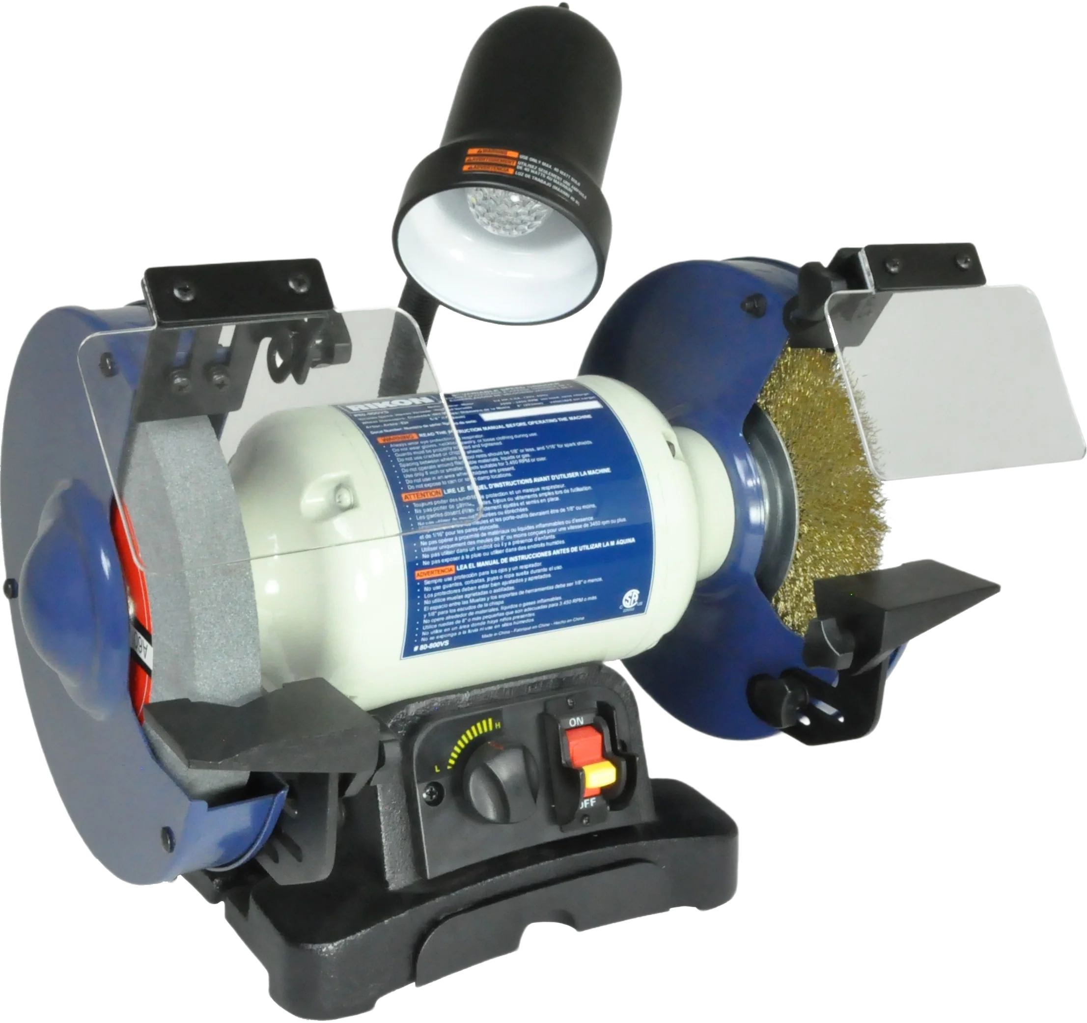 Fine Crafted Rikon 8 in. 3 4HP Grinder Authentic