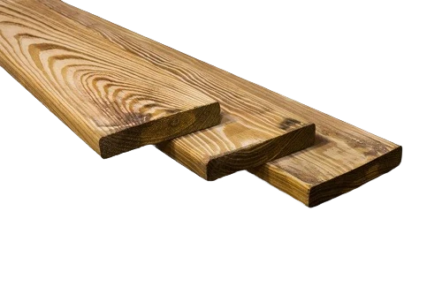 Authentic 5 4 x 6 in. x 12 ft. Treated Decking - Premium High-End