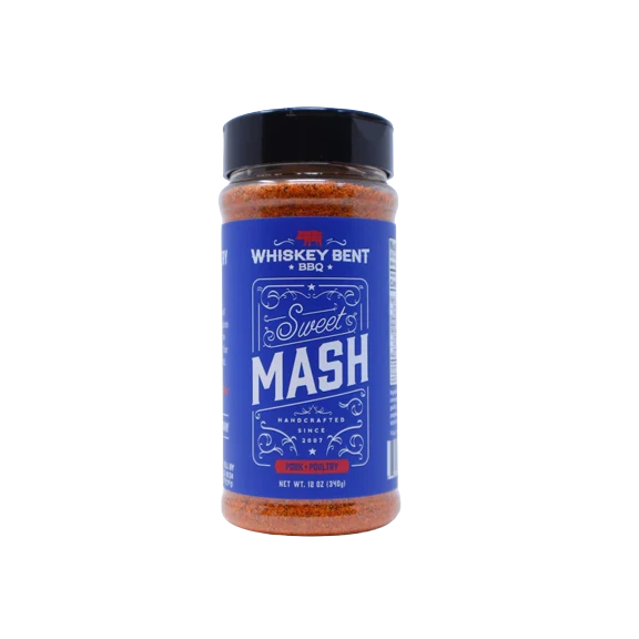 Fine Crafted Whiskey Bent BBQ Gluten Sweet Mash Rub 12 oz. First-Class