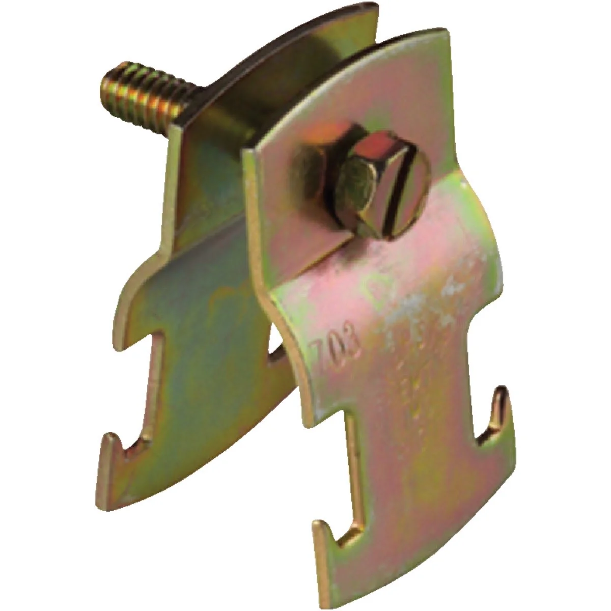 Exceptional Superstrut 1 2 Gold Electroplated Zinc Universal Pipe Clamp Healthy