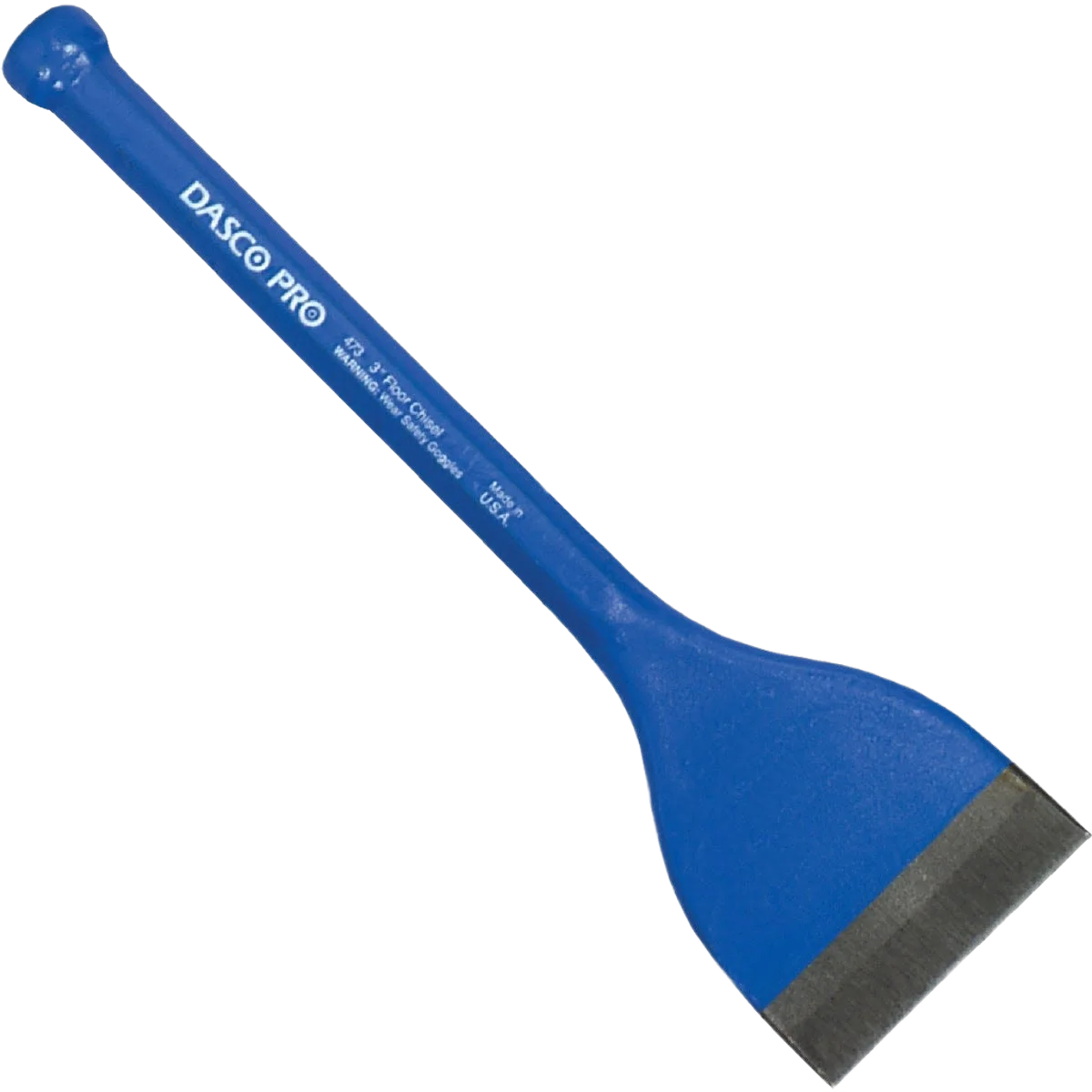High-End Dasco Pro 3 x 11 in. Steel Floor Chisel Natural