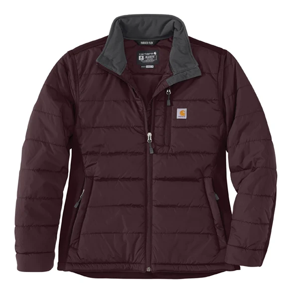Optimized Carhartt Women's Medium Blackberry Rain Defender Insulated Jacket Durable
