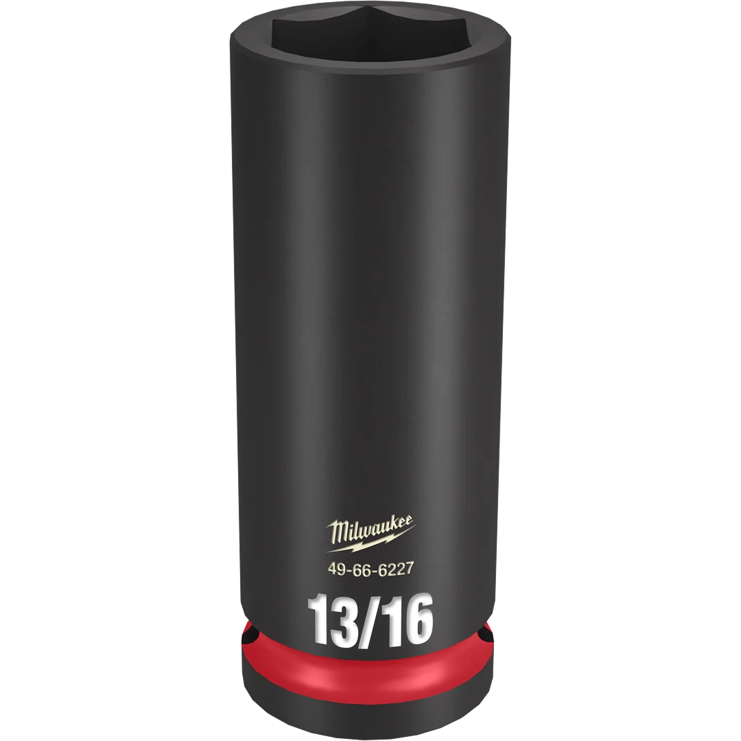 Top-Quality Milwaukee SHOCKWAVE™ Impact Duty™ 1 2 Drive 13 16 Deep 6 Point Socket Soft