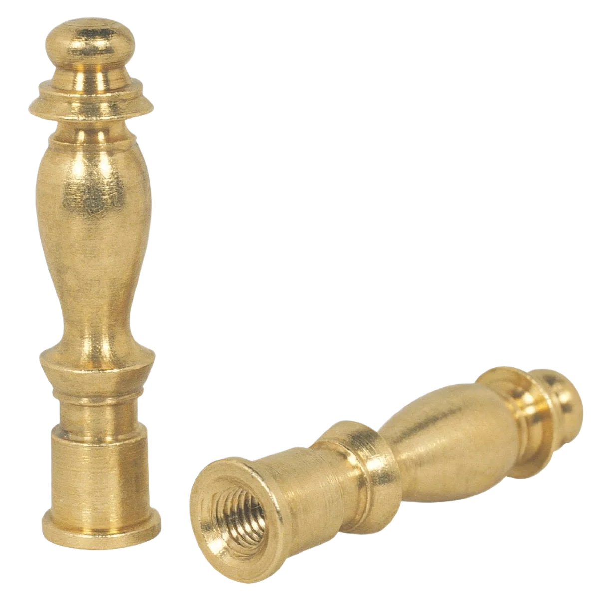 Quality Westinghouse Solid Brass Lamp Finials 2 In. Classic
