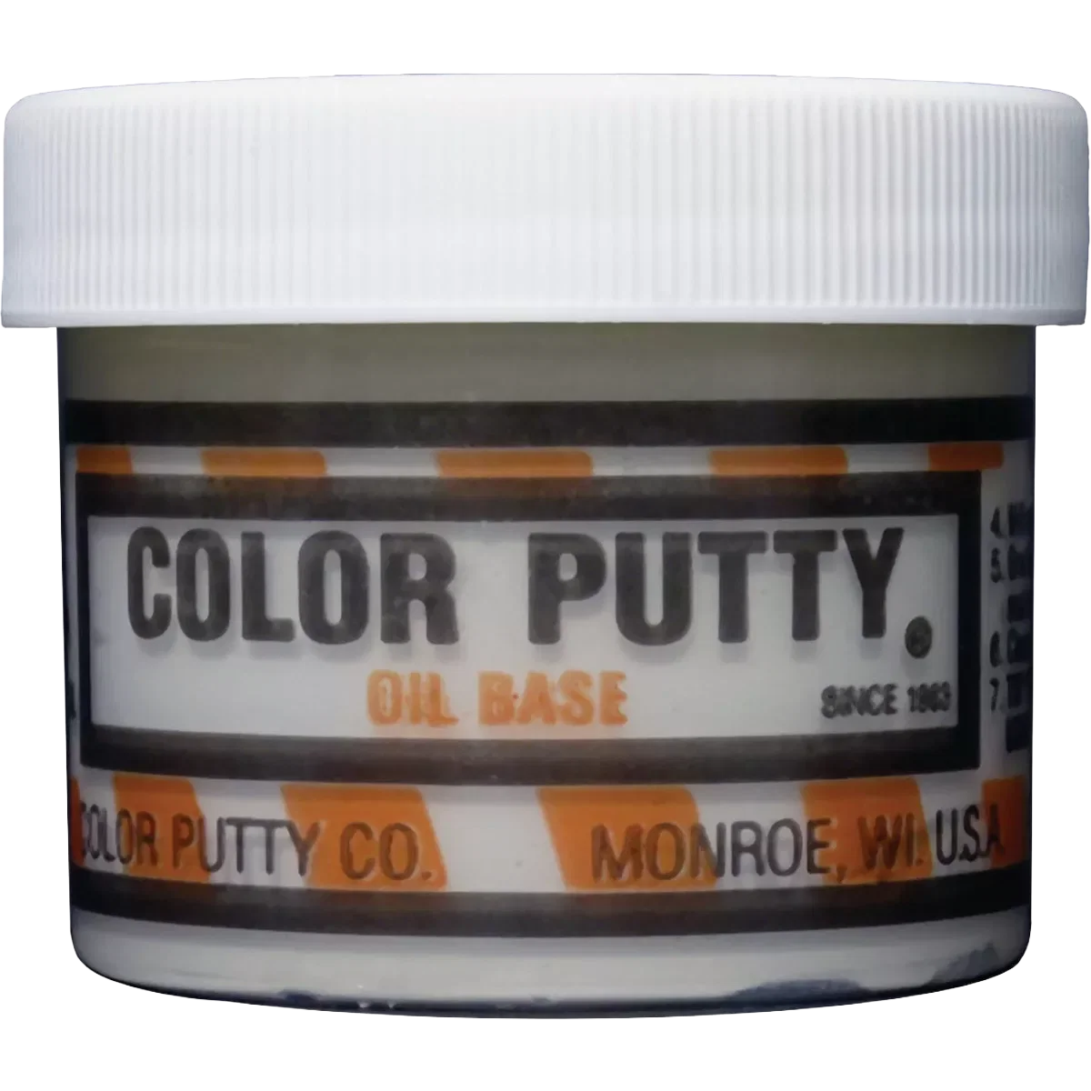 Enhanced Color Putty White Oil Base Wood Filler 3.68 oz. Comfortable