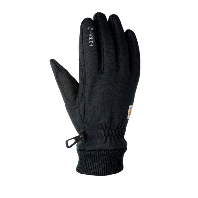 Expertly Made Carhartt Men's 2XL Black C-Touch Knit Winter Gloves Relaxed