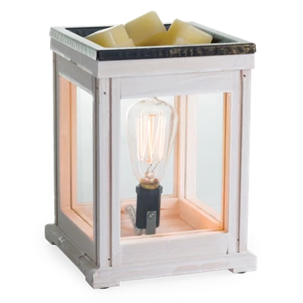 Exceptional Candle Warmers Weathered Wood Edison Bulb Illumination Wax Melts Warmer Next-Generation
