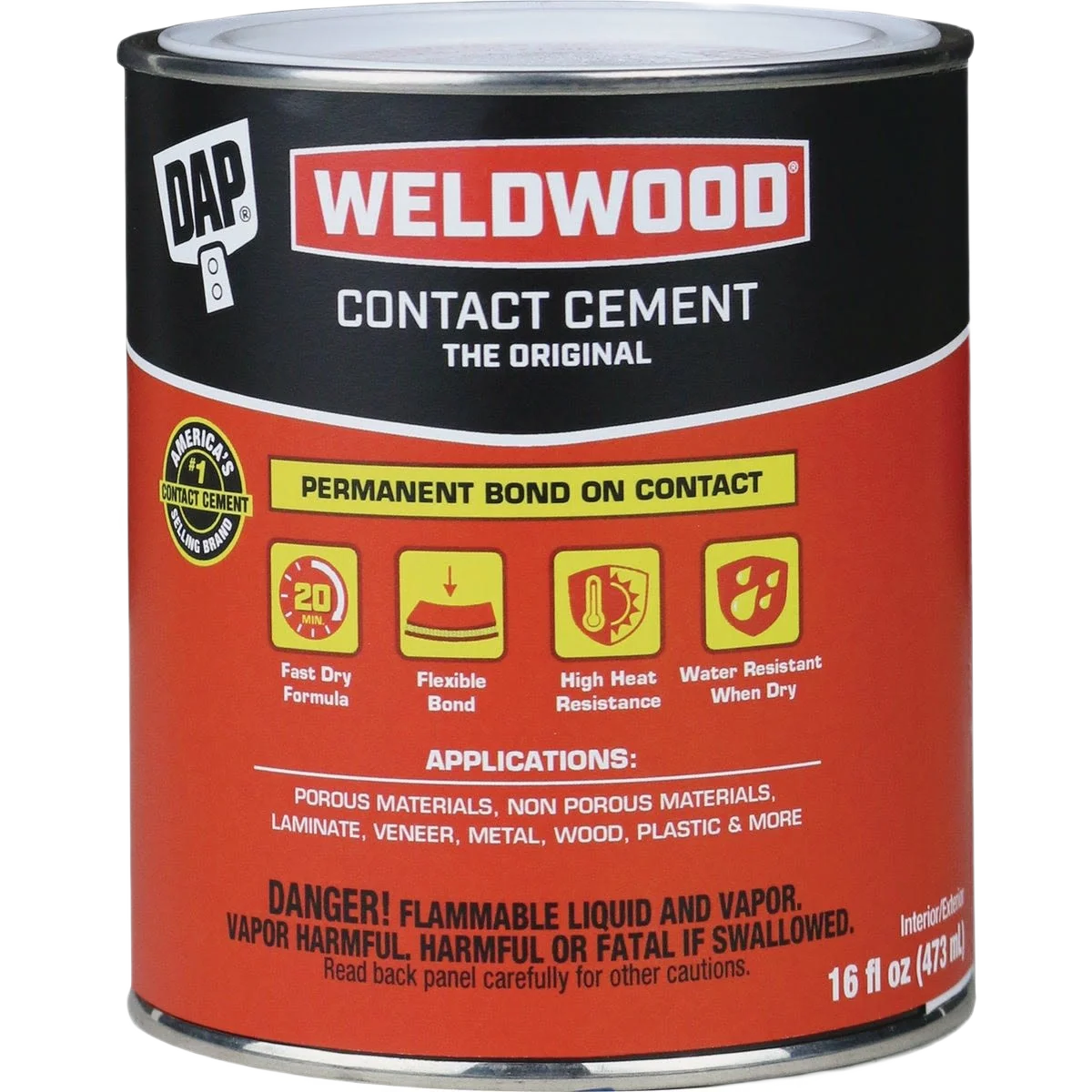 Convenient DAP Weldwood Contact Cement Pint Relaxed