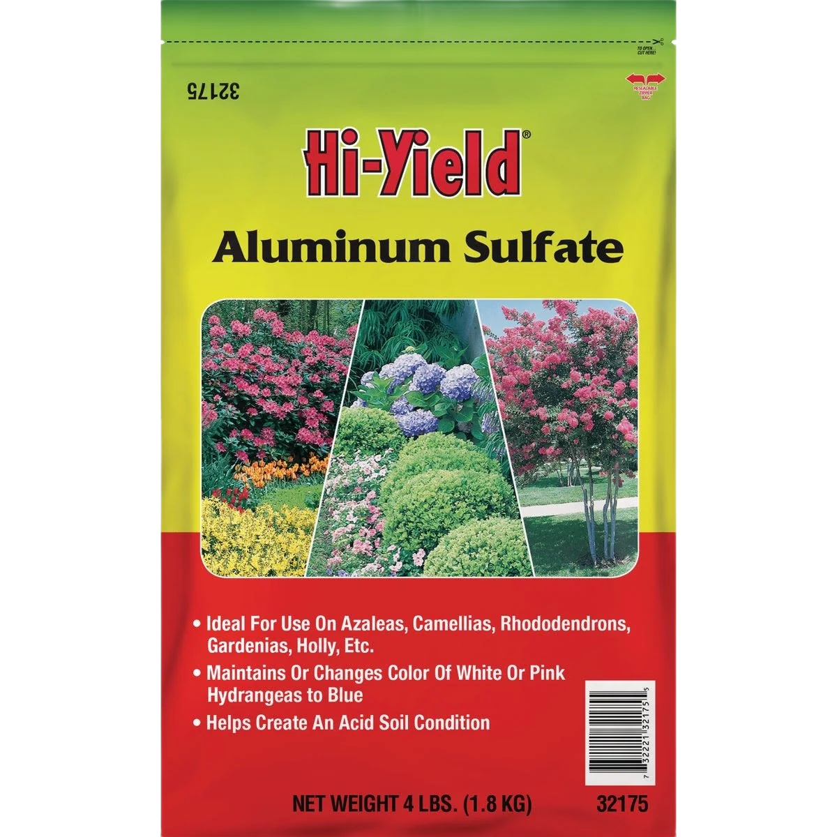 Authentic Hi-Yield Aluminum Sulfate 4 lb. Exceptional