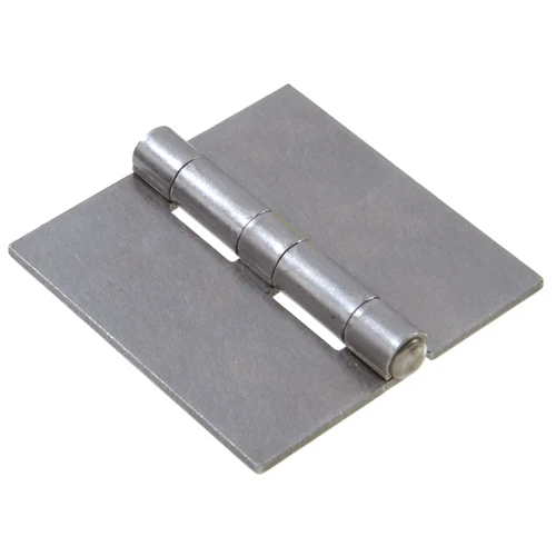 Consistent Hillman 2-1 2 Stainless Square Corner Weldable Surface Hinge w Fixed Pin High-Quality
