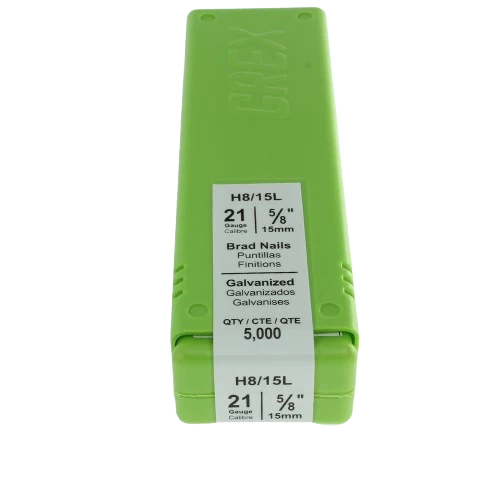 Dependable Grex 21-Gauge Brads 5 8 in. 5M Fine Crafted