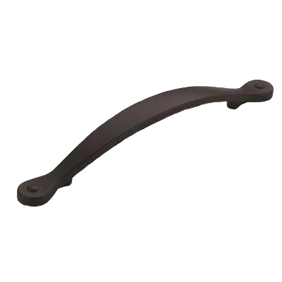 Elegant Amerock Inspirations 5-1 16 Center-to-Center Matte Black Cabinet Pull Practical