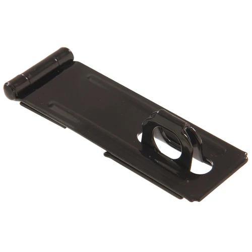 Natural Hillman 4-1 2 in. Fixed Staple Safety Hasps Black Finish Solid