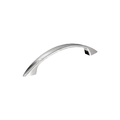 Smooth Amerock Arc 3-3 4 Center-to-Center Polished Chrome Cabinet Pull Natural
