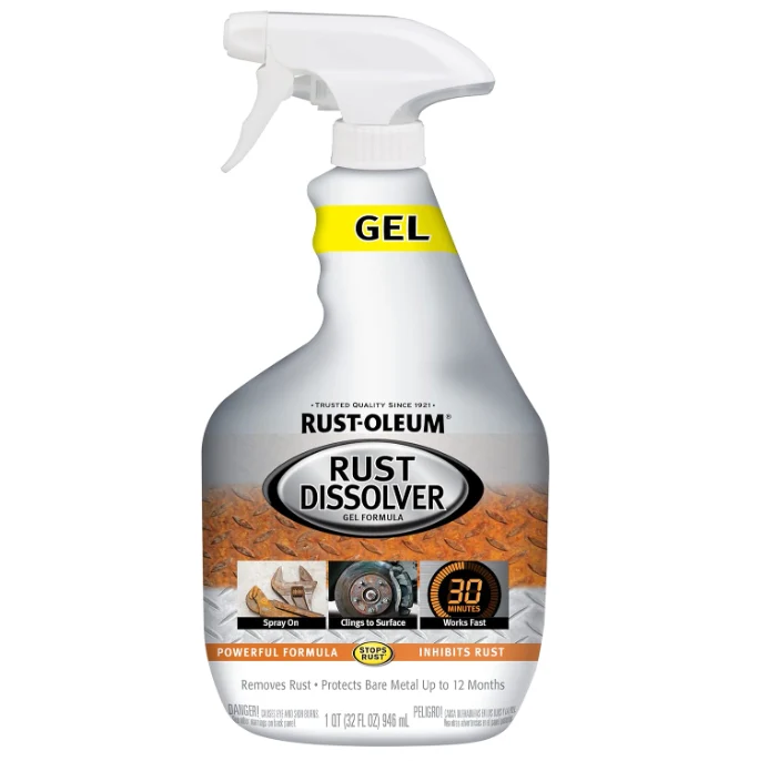 Sophisticated Rust-Oleum Rust Dissolver Gel Trigger Spray 32 oz. Green