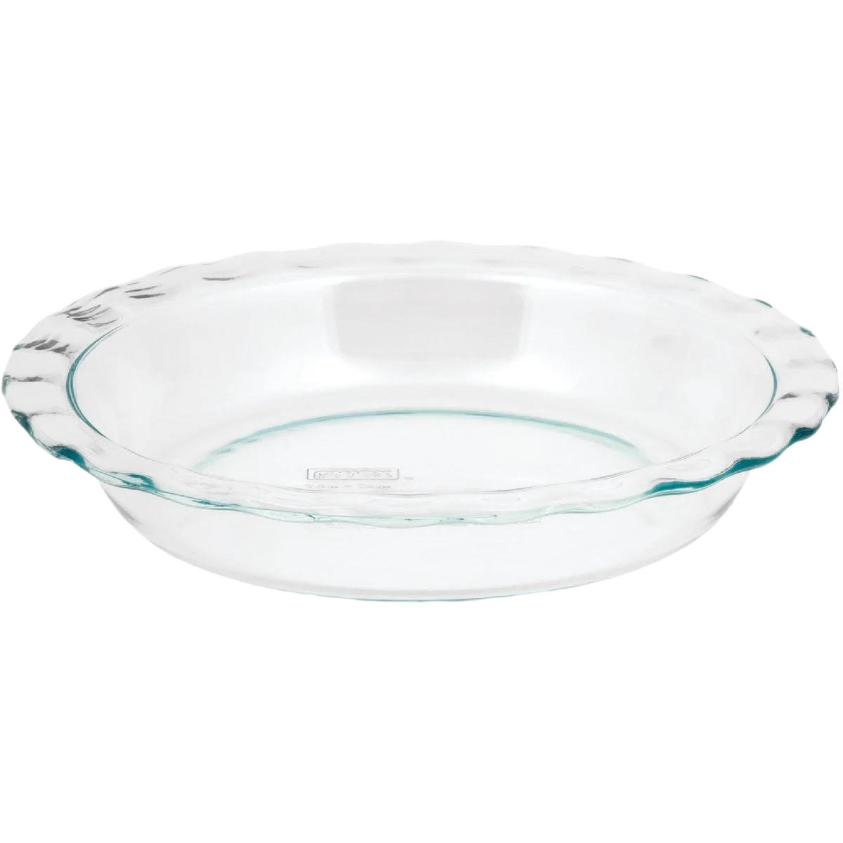 Functional Pyrex 9-1 2 in. Easy Grab Pie Plate Environmentally Friendly