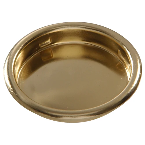 Elegant Hillman Brass Cup Pull 2-1 8 in. Secure