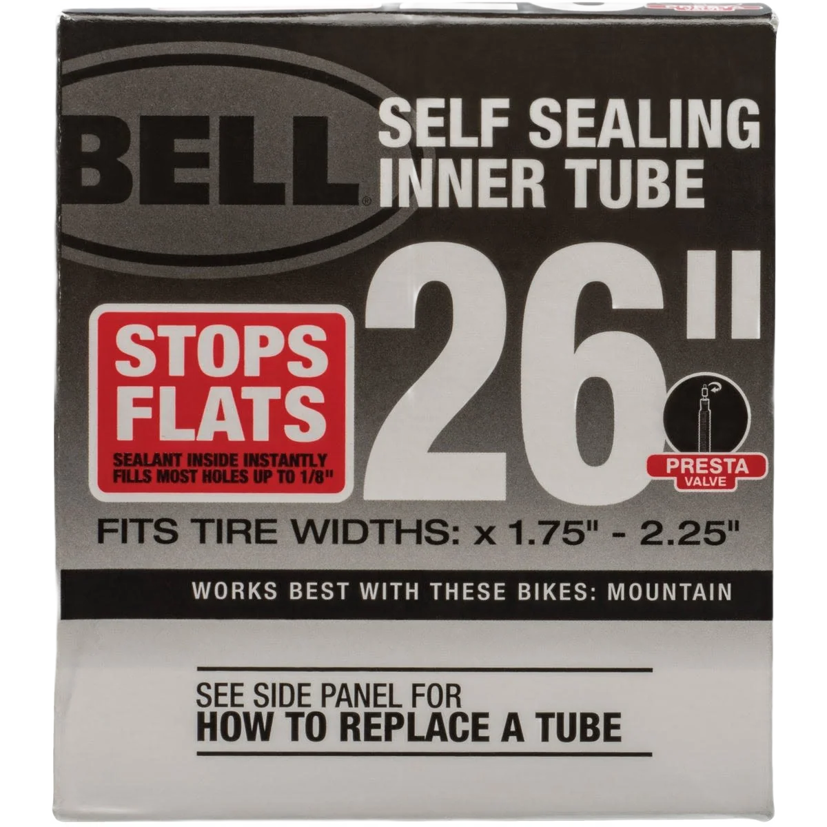 Next-Generation Bell 26 In. Self-Sealing Bicycle Tube Minimalist